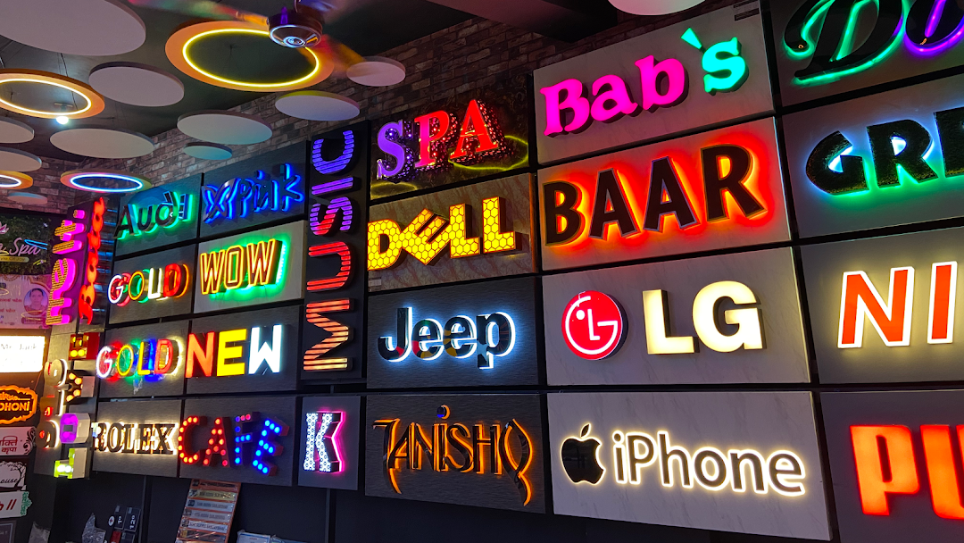 3D backlit metal business sign for office and custom logo decoration with LED illumination