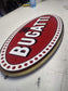 Bugatti Wall Sign Metal Automotive Decor for Garage and Man Cave