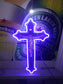 Custom Cross Neon Sign LED Wall Decor for Home, Church, and Prayer Room