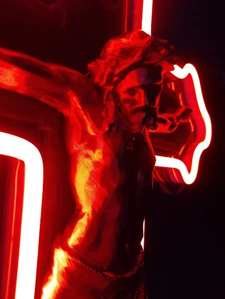 Custom Cross Neon Sign LED Wall Decor for Home, Church, and Prayer Room