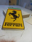 Ferrari Metal Wall Sign Decor – Ferrari Dealership Sign