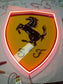 Ferrari Neon Wall Sign LED Automotive Decor for Garage and Man Cave
