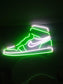 Neon Nike Air Jordan Shoes Figured Wall Decor | VectorSign